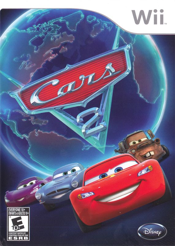 Cars 2 box art for Wii